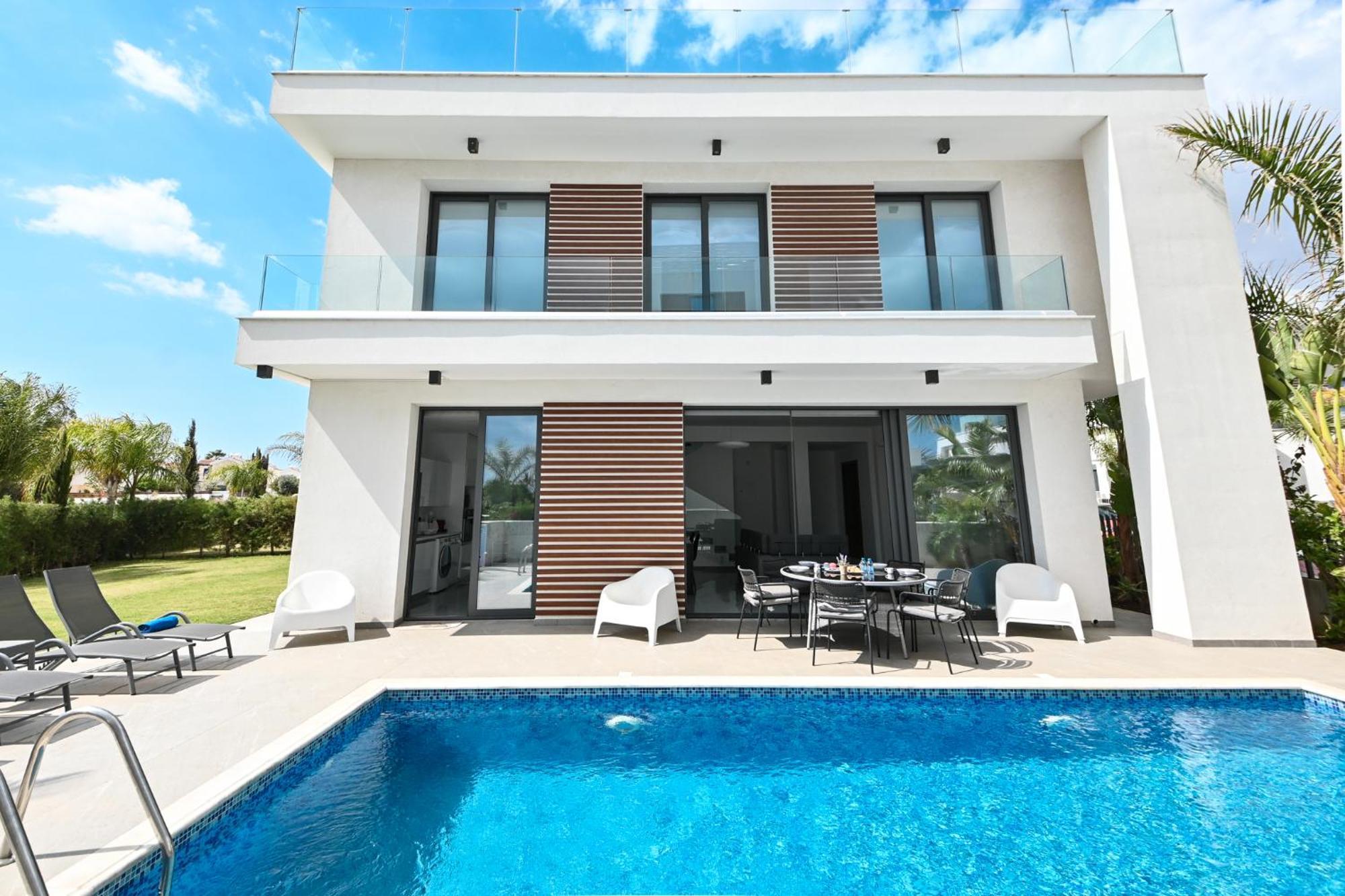 By The Beach Villa 12 Протарас Екстер'єр фото