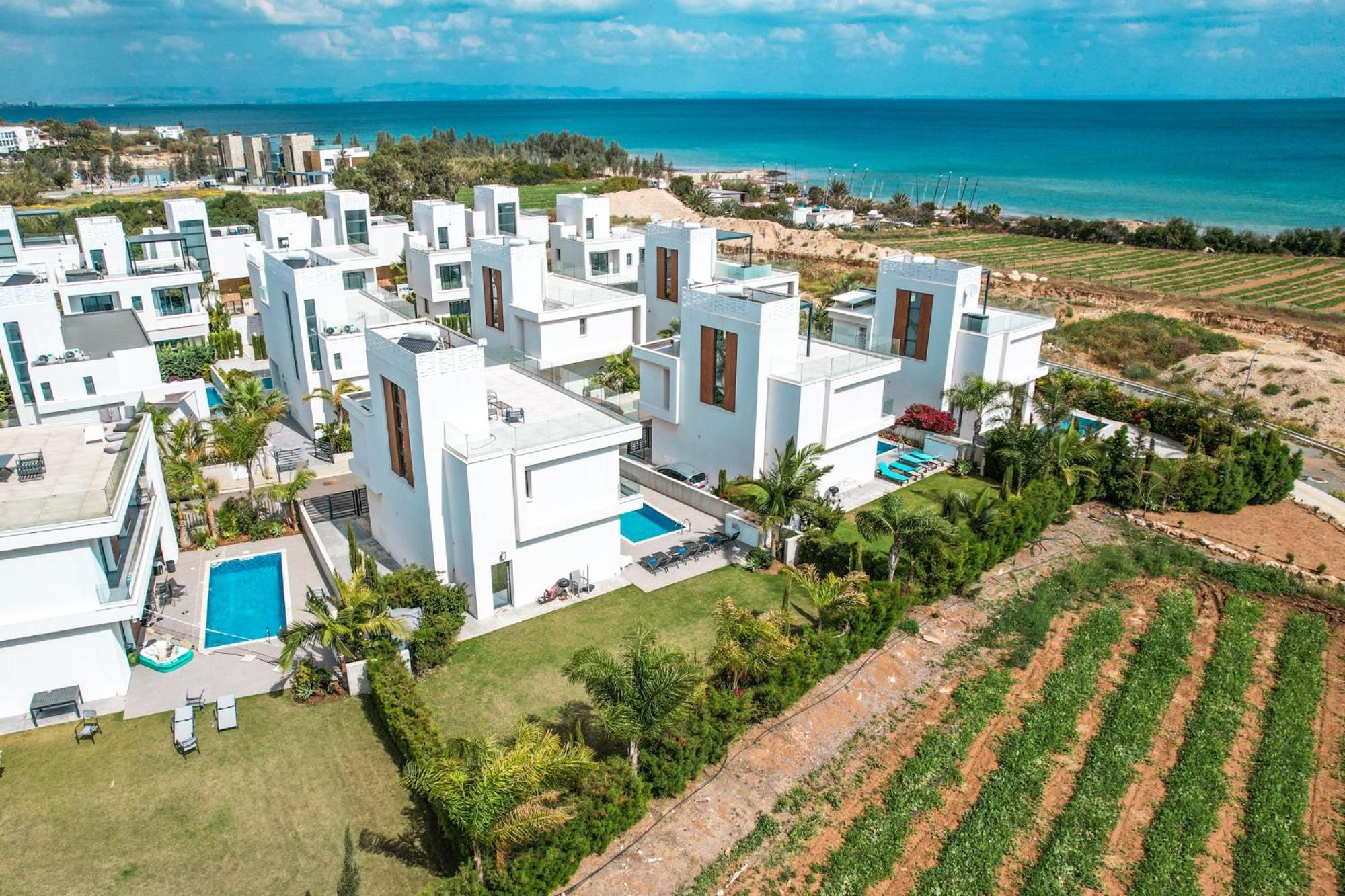 By The Beach Villa 12 Протарас Екстер'єр фото